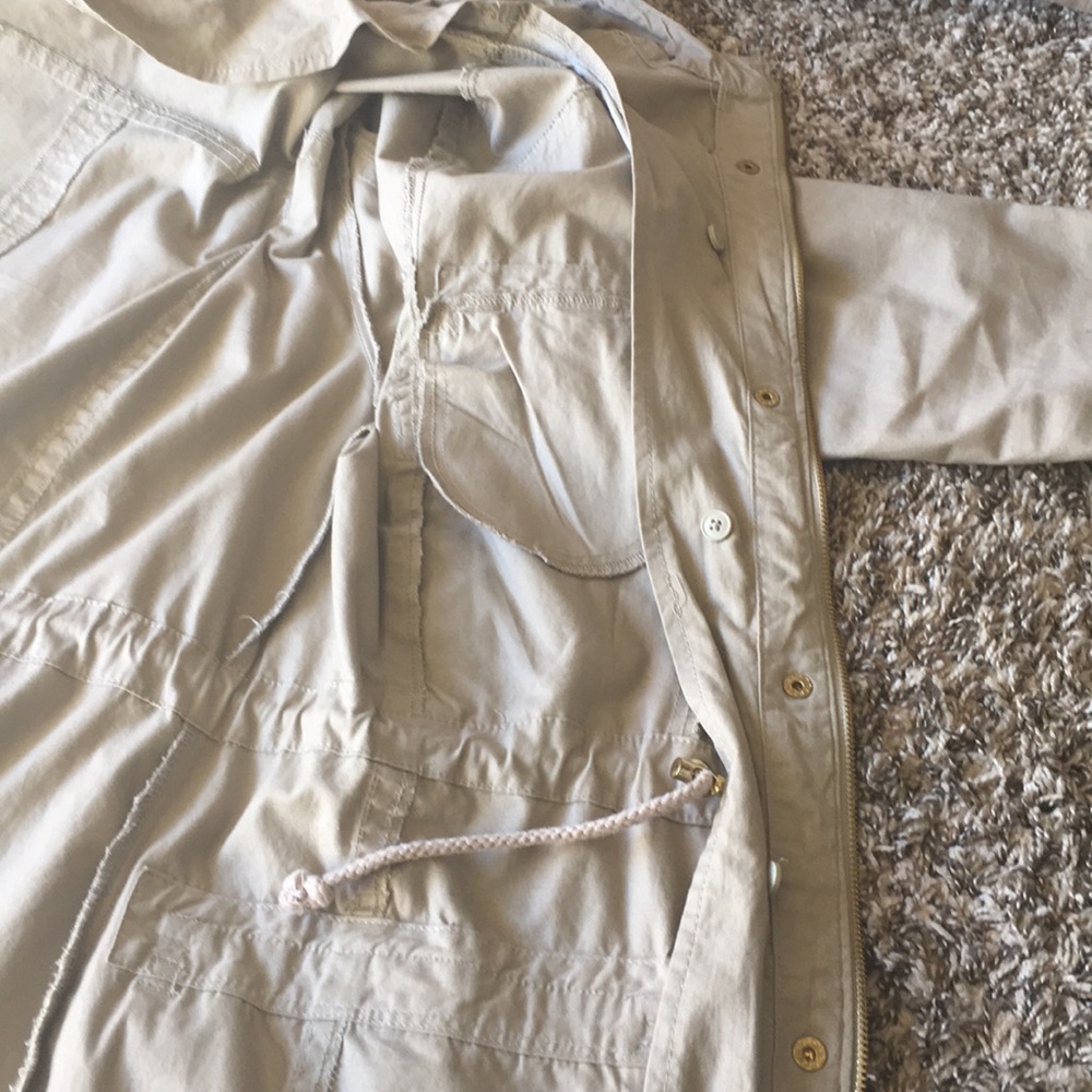 ❌ SOLD❌lined beige utility jacket🎀 - Picture 5 of 8